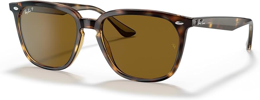 レイバン サングラス Amazon | Ray-Ban(レイバン) Rb4362 スクエアサングラス, ハバナ